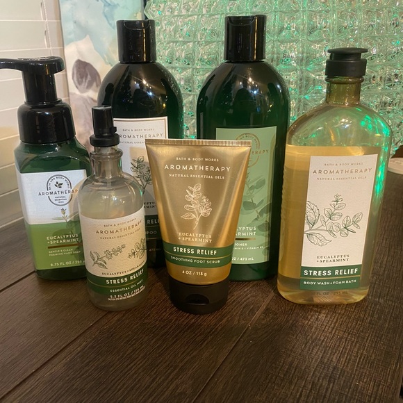 Bath & Body Works Aromatherapy Eucalyptus & Spearmint Stress Relief Lot of 6 - Picture 15 of 15